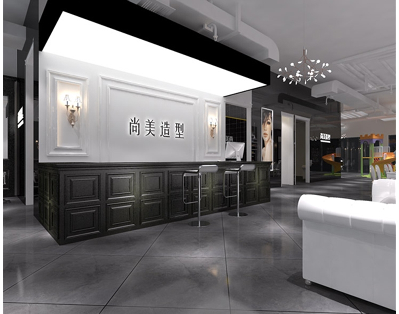 濟南美容美發裝修設計-尚美造型