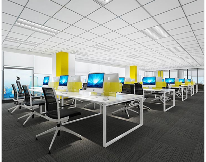 數控設備公司辦公司裝修效果視頻